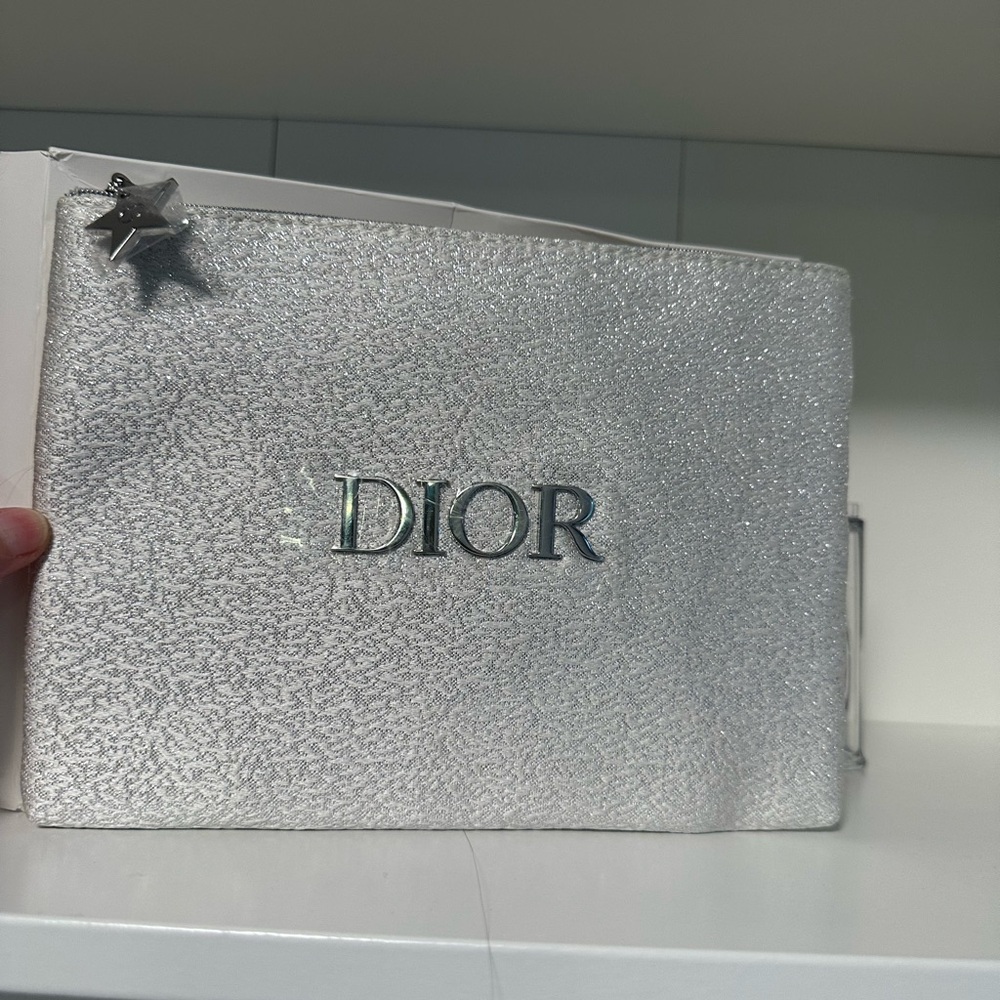 Dior Silver Pouch - Women's Bag